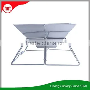 Portable Stoves Outdoor BBQ Grill Wood Camping Stove thumbnail-1