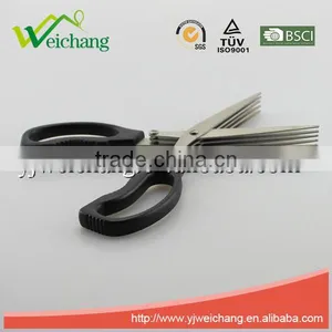 WCSC123 Premium Soft Grip Stainless Steel Precision 5 LAYER BLADES SCISSOR New Design thumbnail-3