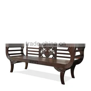 Wooden Bench Classic Bonanza Antique thumbnail-3