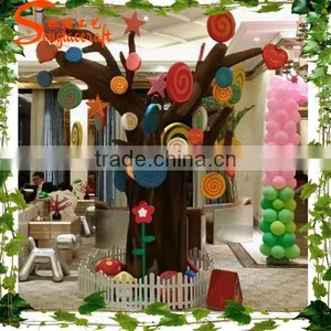Hot Sale Artificial Tree Indoor Artificial Candy Tree for the Kids Decor thumbnail-2