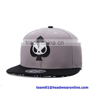 Snapback Cap ,cheap Custom Embroidery Flat Brim Snapback Cap thumbnail-1
