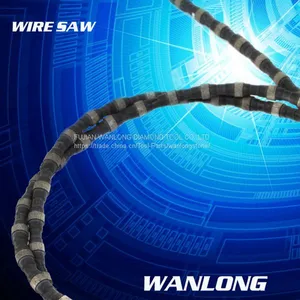 Diamond Cutting Wire for Wire Saw Cutting Stone Block - Marble&granite Squaring Diamond Tools Wire Saw thumbnail-2