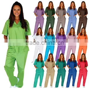 New Item 2017 Design Medical Scrub/scrub Suit/nurse Hospital Uniform thumbnail-5
