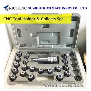 Milling Tool Holder Collets Chuck Set With Metric ER Collet Sets thumbnail-1