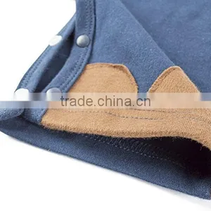 2017 Winter Kids Clothing Custom Animal Printing Knitted Cotton Baby Romper Boutiqua Newborn Baby Clothes thumbnail-3