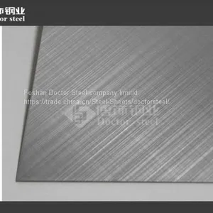 2B Face Wire Drawing by Manual,cross Hairline Stainless Steel Plate SUS 304 thumbnail-3