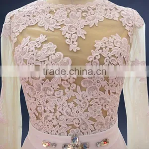Latest Style High Quality Ball Gown Mermaid Lace Trumpet Long Sleeve Wedding Dress thumbnail-6