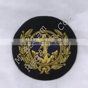 Anchor & Wreath Hand Embroidery Blazer Badge thumbnail-1