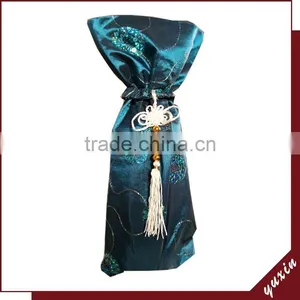 Contemporary Cheapest Hotsell Silk Wine Bottle Cover WB1-008 thumbnail-1