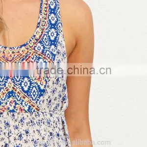 Sexy Women Plus Size Clothing Floral Embroidery Maternity Maxi Dress thumbnail-4