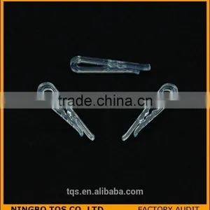 4.6cm Transparent Plastic Shirt Clips for Packing thumbnail-5