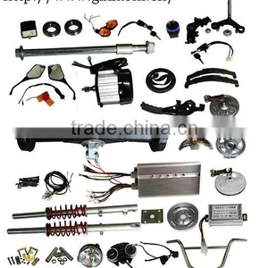 Low Price Rickshaw Spare Parts 3005 Handle t Bearing Shocker 850watt Motor Led Headlight 33" and 35" Differencial thumbnail-1