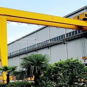 Hot Sell Semi Portal Gantry Crane With Electric Hoist thumbnail-5