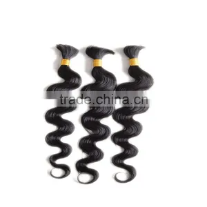 100% Raw Virgin Unprocessed Human Hair Bulk Soft and Smooth Top Quality Wholesale Cheap Virgin Indian Hair Bulk thumbnail-5