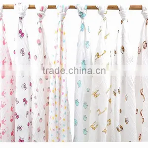 Baby Wholesale Muslin Wraps Reusable Muslin Swaddle Blankets thumbnail-3