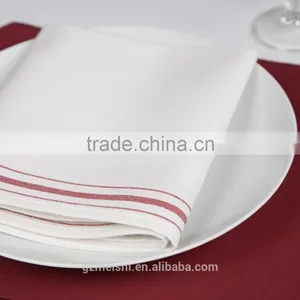 High Quality Washable Wedding Monogram Linen Napkin thumbnail-3