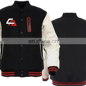 Latest Design Mens Varsity Satin Bomber Jacket Pakistan thumbnail-1