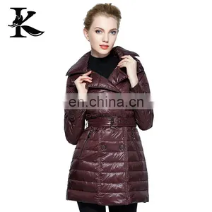Fashion Winter Clothing Windproof Warm Down Feather Jacket For Women thumbnail-2