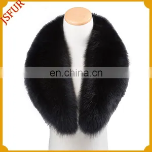 2016 Soft Big Size Hot Sale Real Fox Fur Wholesale Women Collar thumbnail-2