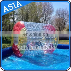 Hot Sale Inflatable Water Roller Ball Inflatable Roller With Two Entrance thumbnail-1
