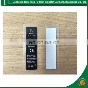 Custom Useful Washable Clothing Label With Hot Melt Powder thumbnail-1