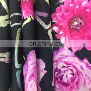 New Design Cotton Digital Print Fabric With Floral thumbnail-3