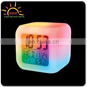 Rotate the Multi-function Clock 7 Colour,LED Backlight Alarm Clock thumbnail-6