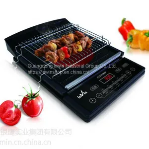 Electrical Cooker Black Suitable for Stir-fried, BBQ,hotpot,and Cook Soup Etc 4pcs/CTN thumbnail-1