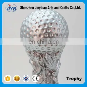 Wholesale Silver Color Plating Plastic Cup Football Trophy for Kids thumbnail-4