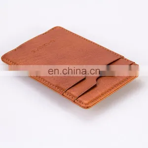 Verified Suppliers Excellent Handmade Money Clip Leather Wallet thumbnail-5