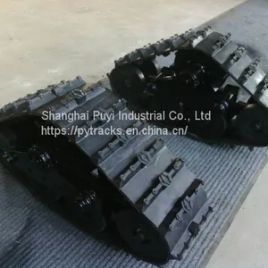Small Rubber Track System Py-180 for Agricultural Machine/ Wheelchairs thumbnail-4