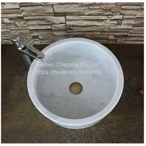 Carrara White Marble Sinks,China White Marble Bathroom Basins thumbnail-3