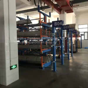 Telescopic Steel Cantilever Racking Storage Rack Pipe Dedicated Shelves thumbnail-3