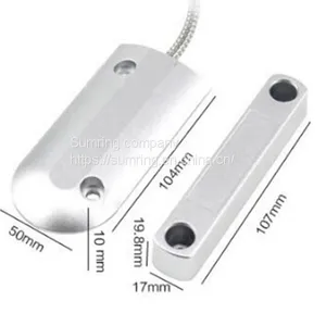 Smart House Magnetic Door Switch Rolling Shutters Recessed Magnetic Switch Sensor Rolling Door Contact Sensor thumbnail-2