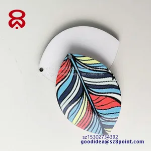 Promotional Sublimation MDF Custom Wooden Keychain thumbnail-4