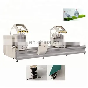 High Precise Aluminum and PVC Window Double Head Cutting Saw thumbnail-1