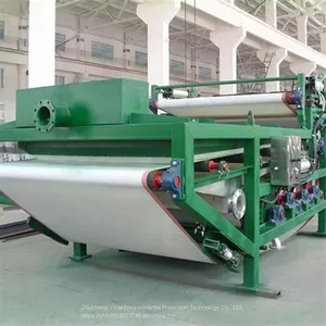 Yihai Environmental Protection Belt Sludge Press Filter Belt Plate and Frame Filter Press Sewage Sludge Box Filter Plate Sludge Press Automatic 3m and Other Sewage Treatment Solid and Liquid Treatment Equipment thumbnail-3