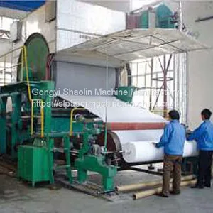 1092 Toilet Paper Making Machine Small Tissue Paper Processing Line Price thumbnail-2