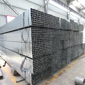 Gi Hollow Section Square and Rectangular Pre-Galvanized Steel Pipe thumbnail-4