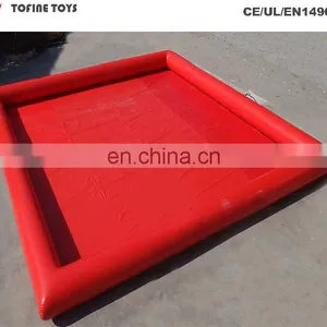 Family Use Square Inflatable Rectangular PVC Swimming Pool thumbnail-6