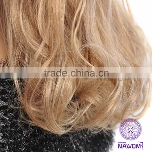 Pear Flower Head Inclined Bang Long Fluffy Long Hair Wig thumbnail-1