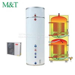 Stainless Steel Cylindrical Buffer Water Storage Tank for Storage, High Pressure Tank 100 Litter,heat Recovery Water Tank thumbnail-1