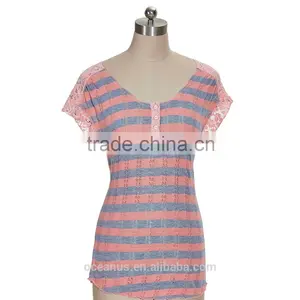 Poly/Cotton Knit Mesh Ladies S/S Heleny thumbnail-1