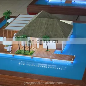 Architectural Design of House 3d Visualization Miniature Zone Plan Hotel Building Model thumbnail-5
