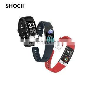 P68 Waterproof PPG ECG Smart Wristband Fitness Tracker E66 Body Temperature Bracelet Wristband Sport Digital Health Smart Watch thumbnail-1