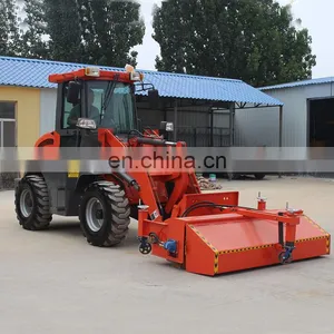 1000kg Mini Compact Farm Mini Wheel Loader Agricultural Shovel Bucket 4WD With CE thumbnail-5
