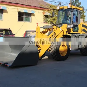 Provide ce Certificate 2ton Wheel Loader With Pallet Fork Wheel Loader Zl20 for Sale thumbnail-4
