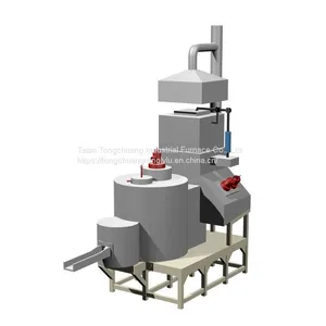 Tower Type Centralized Melting Furnace, Metal Scrap Smelter, Aluminum Ingot, Copper Ingot, Lead Ingot thumbnail-2