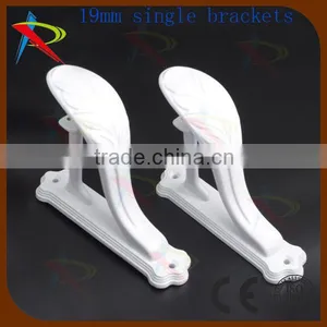 Fancy Metal Single 19mm Drapery Curtain Bracket Export Algeria thumbnail-3