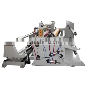1800mm Jumbo Plastic Paper Film Cloth Fabric Roll Slitting Rewinding Machine thumbnail-1